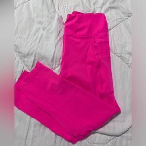 ZYIA hot pink leggings, size small